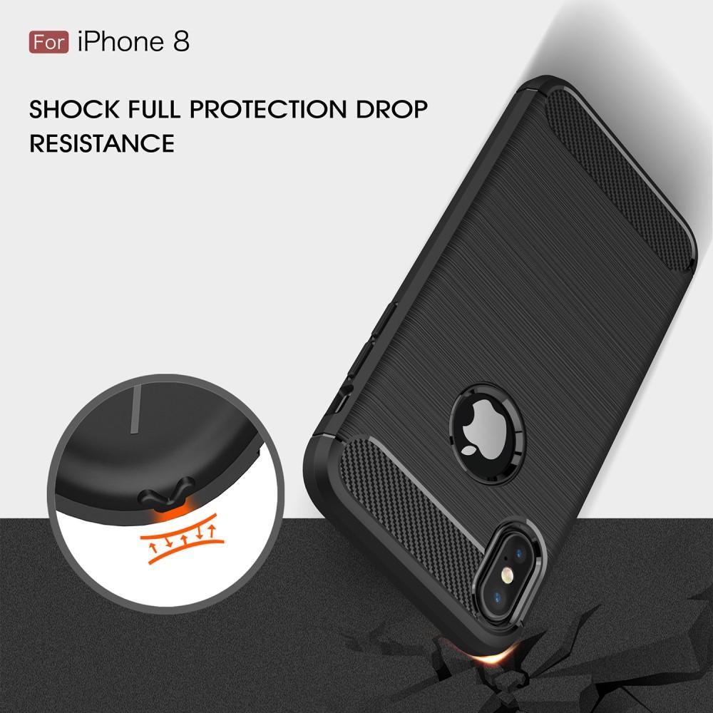Coque TPU Brushed iPhone X/XS, [FÄRG}