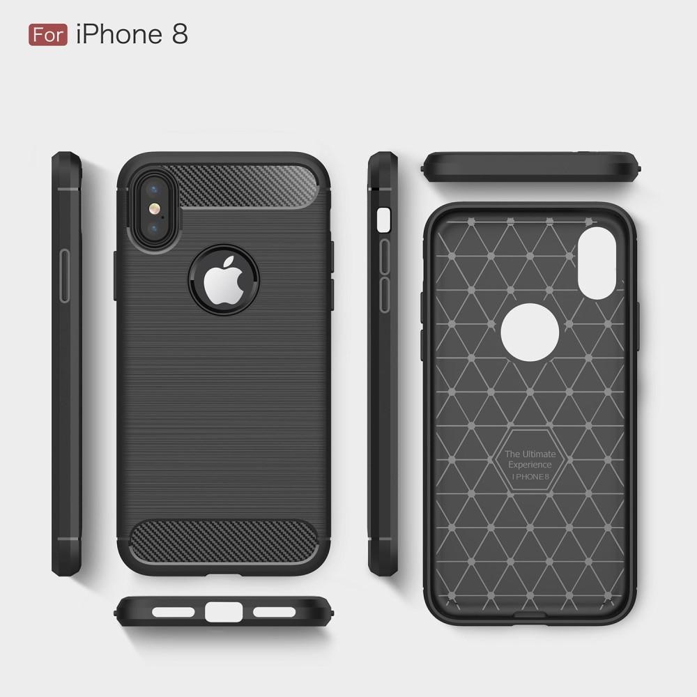 Coque TPU Brushed iPhone X/XS, [FÄRG}