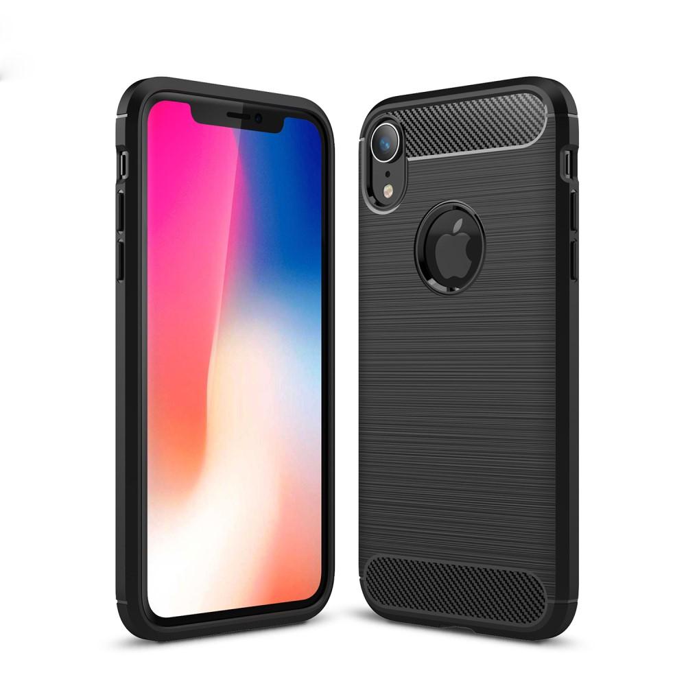 Coque Brushed TPU Case iPhone Xr Black