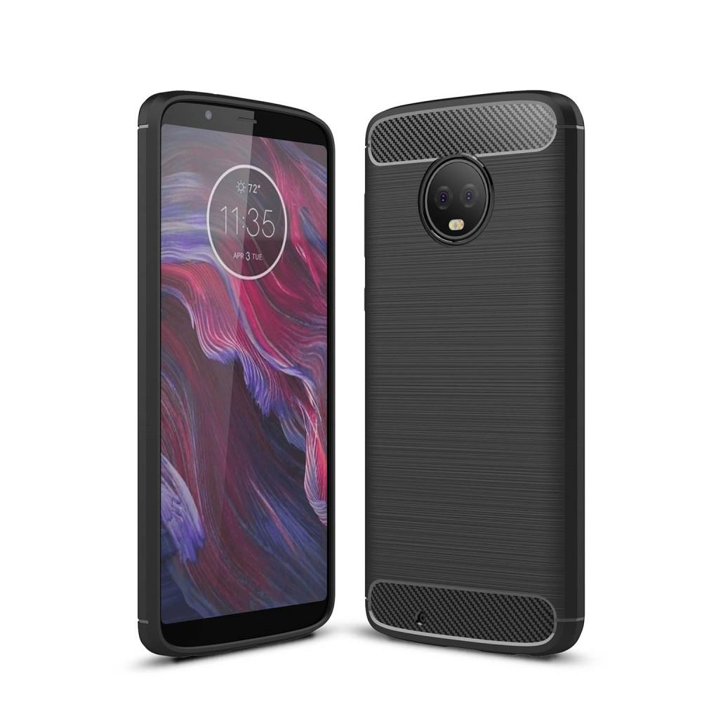 Coque Brushed TPU Case Motorola Moto G6 Black