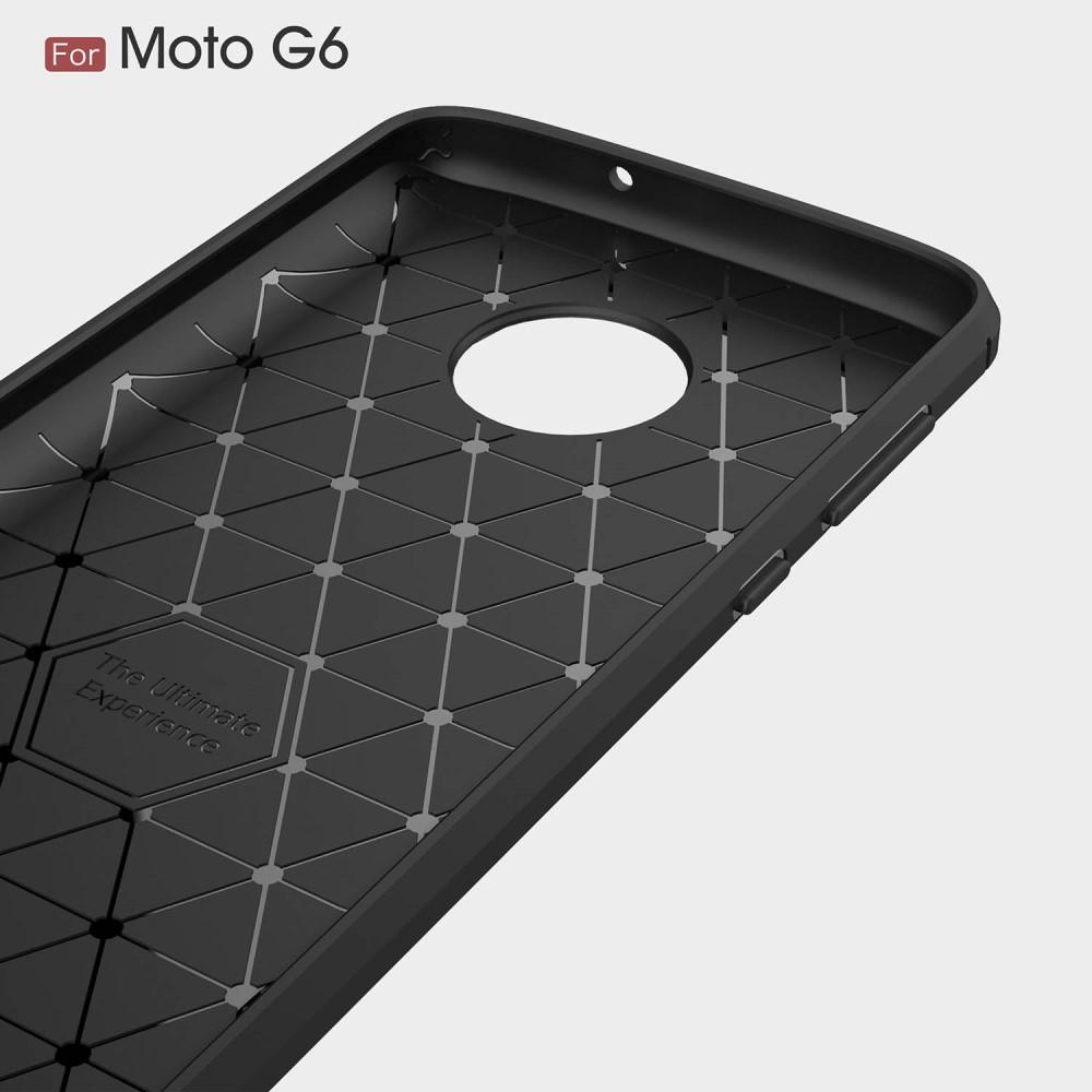 Coque Brushed TPU Case Motorola Moto G6 Black