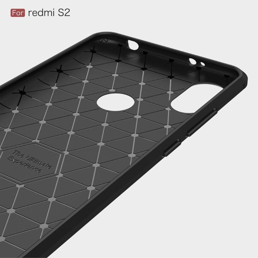 Coque Brushed TPU Case Xiaomi Redmi S2 Black