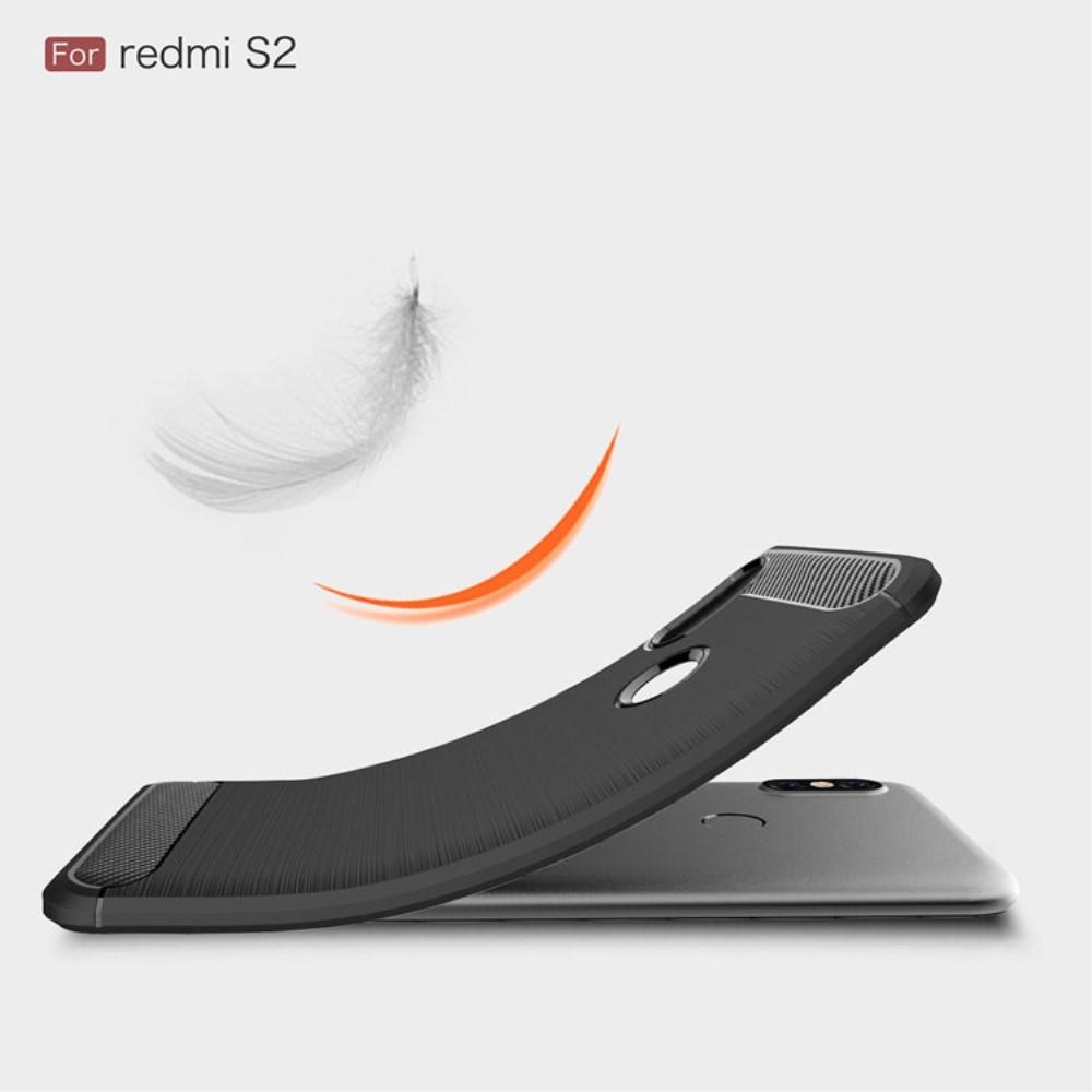Coque Brushed TPU Case Xiaomi Redmi S2 Black