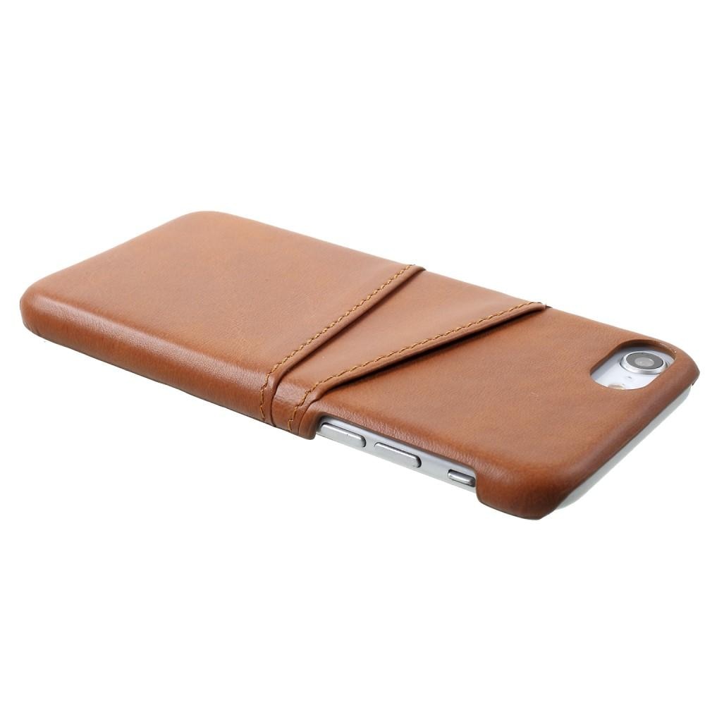 Coque Card Slots iPhone 7/8/SE Brown