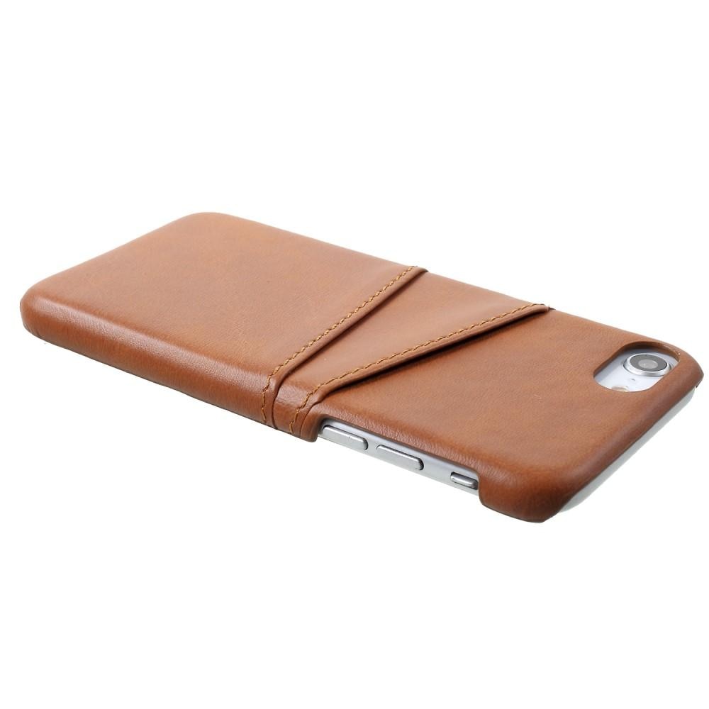 Coque Card Slots iPhone SE 2022, Marron