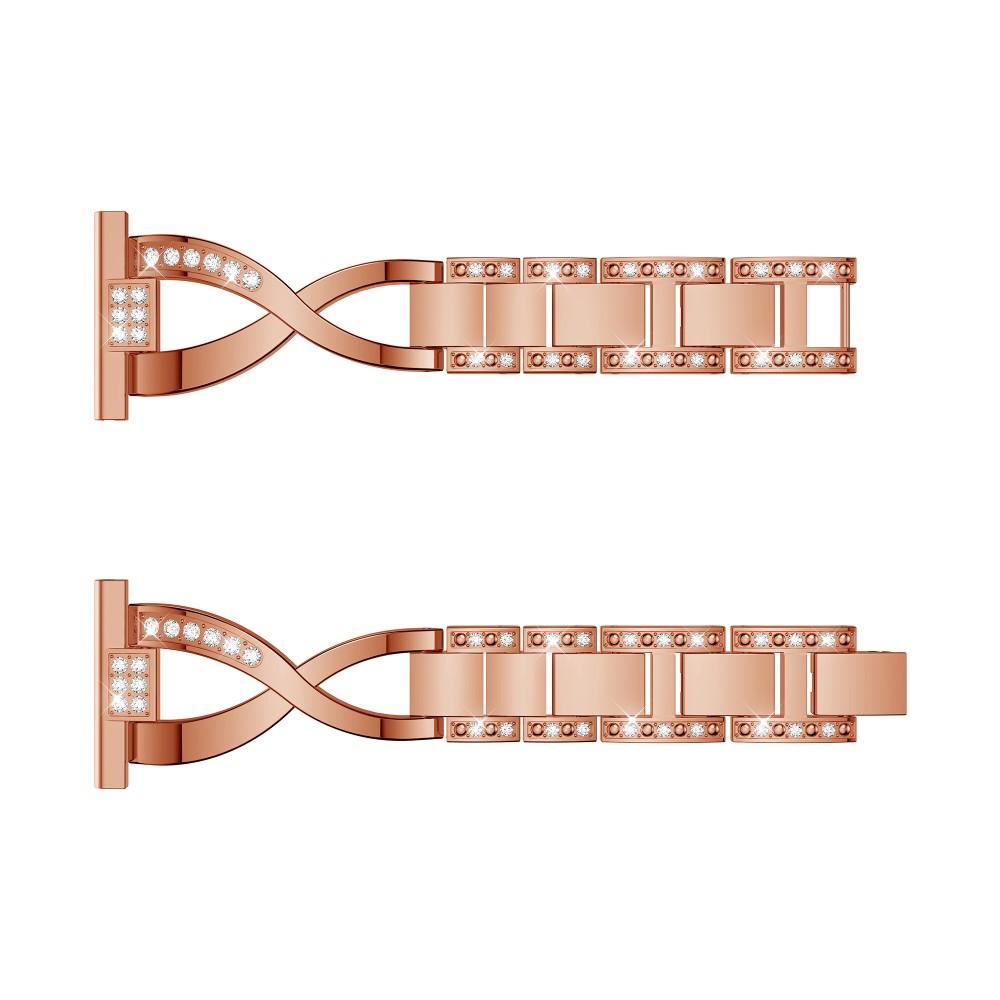 Bracelet Cristal Amazfit GTR 4, Rose Gold