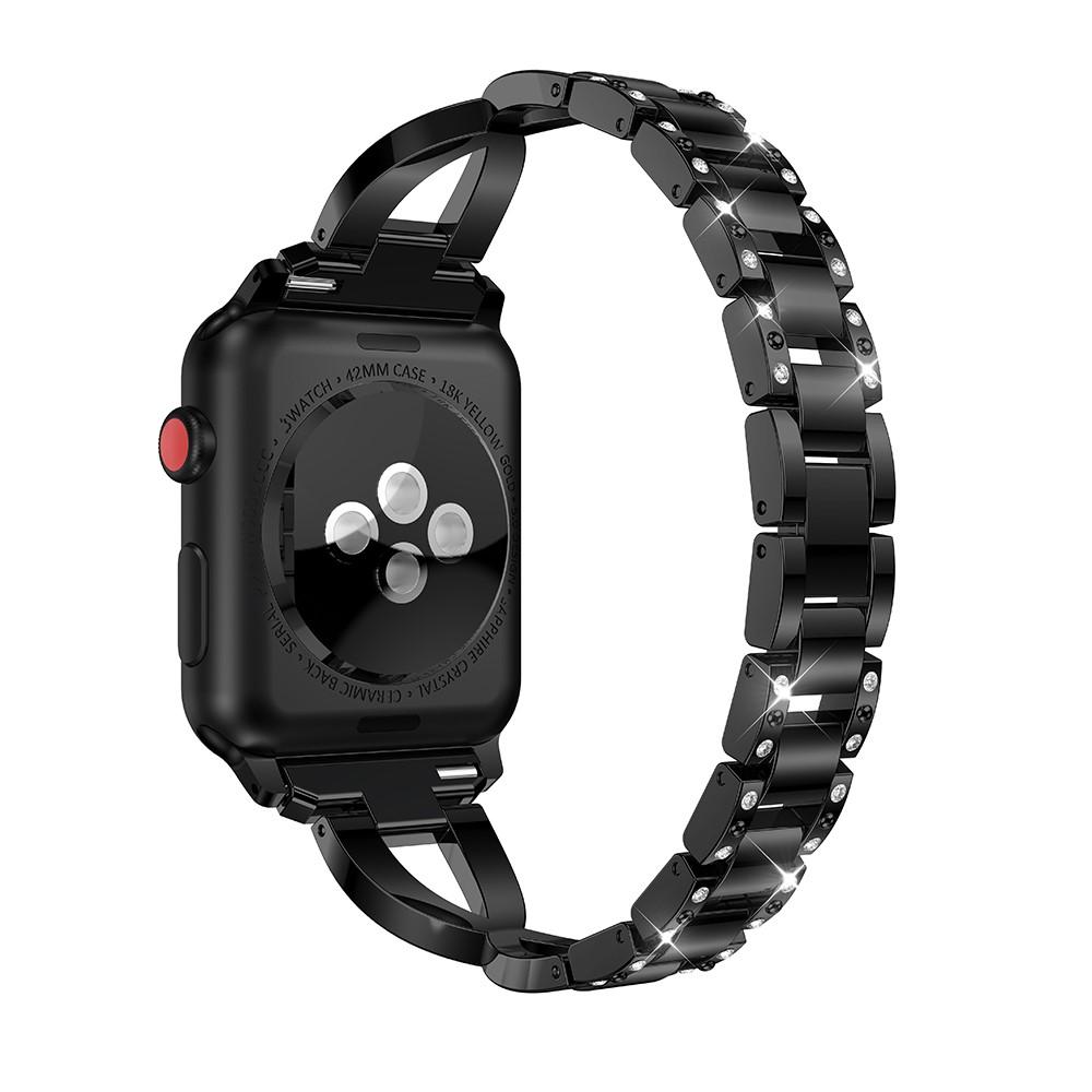 Bracelet Cristal Apple Watch 45mm Series 8 Black