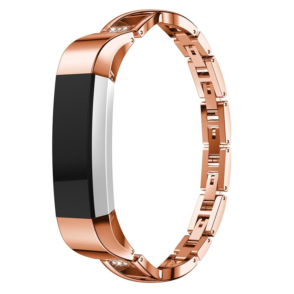 Bracelet Cristal Fitbit Alta/Alta HR Rose Gold