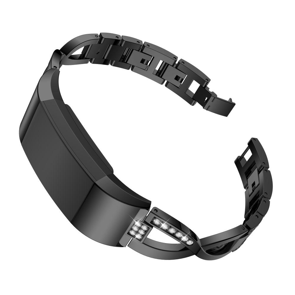 Bracelet Cristal Fitbit Charge 2 Black