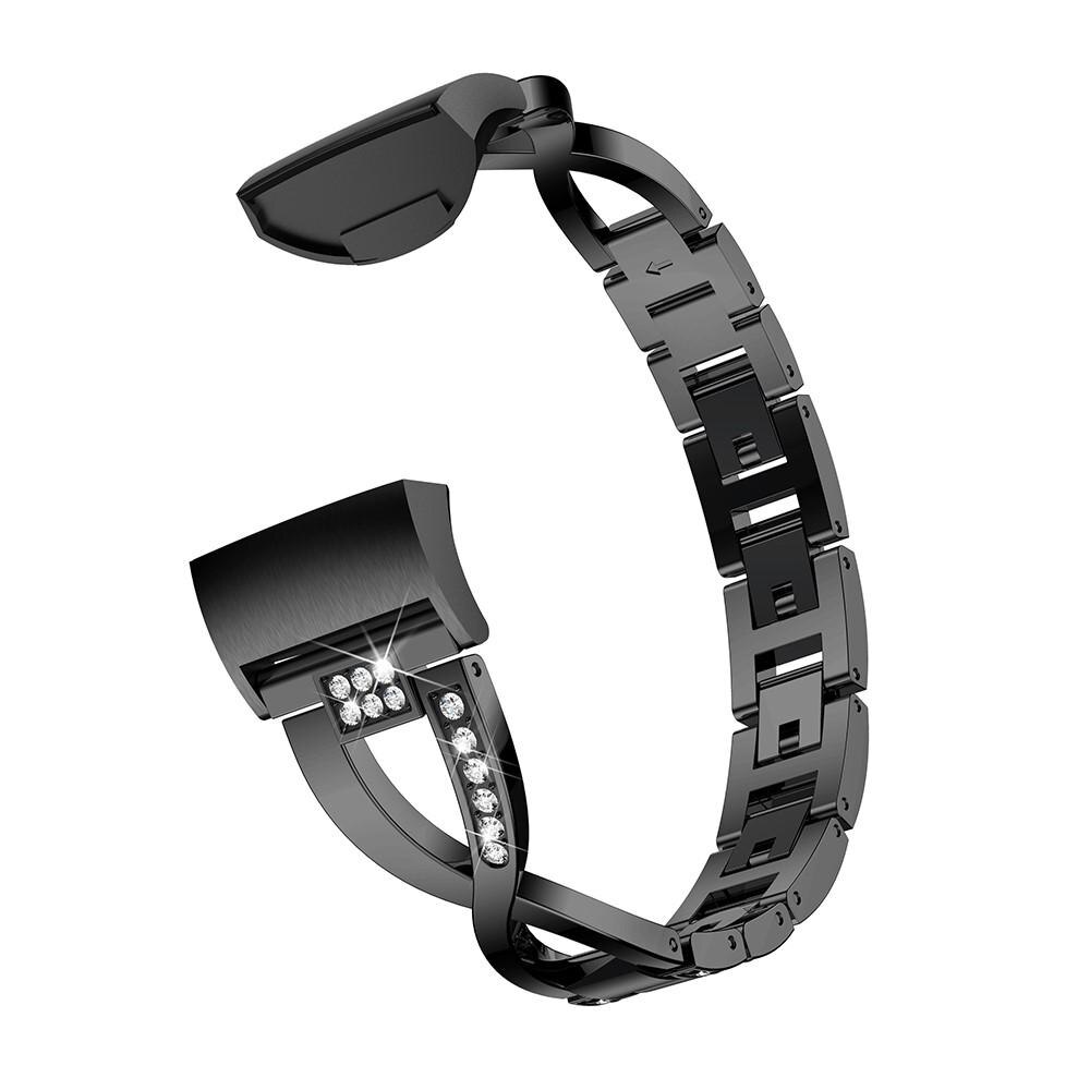 Bracelet Cristal Fitbit Charge 3/4 Black