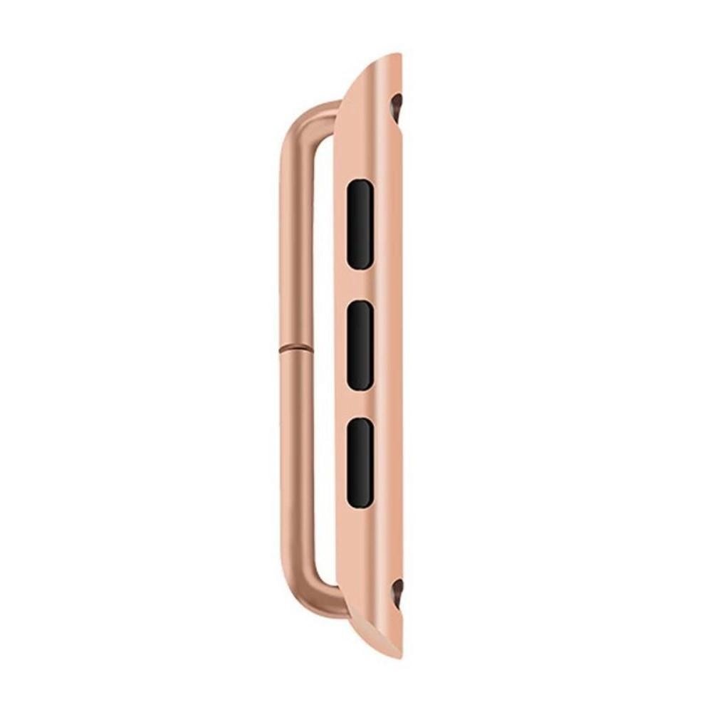 Adaptateur de Bracelet - Connecteur de Bracelet de Montre Apple Watch 45mm Series 8 Or rose
