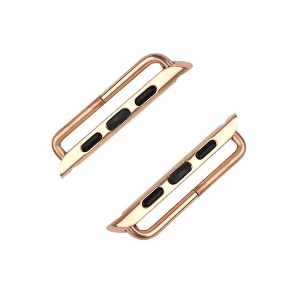 Adaptateur de Bracelet - Connecteur de Bracelet de Montre Apple Watch 45mm Series 8 Or rose