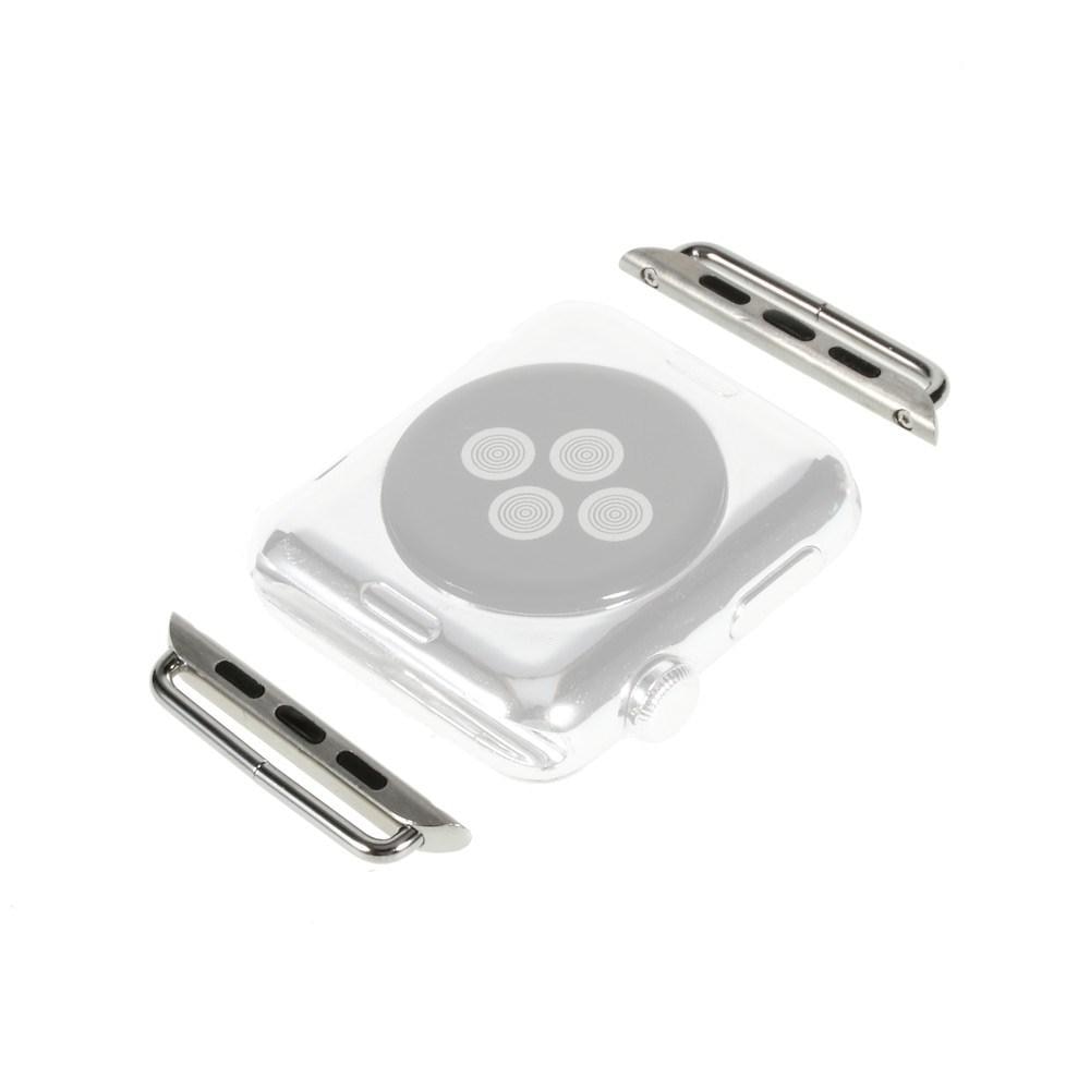Adaptateur de Bracelet - Connecteur de Bracelet de Montre Apple Watch SE 40mm, argent