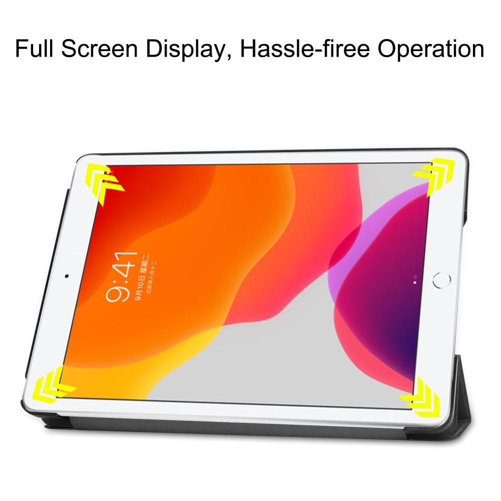 Étui Tri-Fold Apple iPad 10.2 9th Gen (2021), Noir