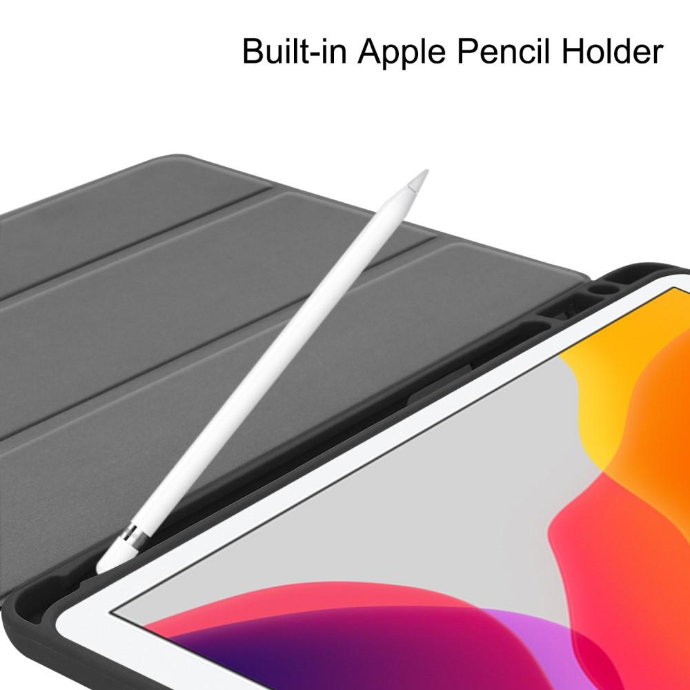 Étui Tri-Fold avec porte-stylo iPad 10.2 8th Gen (2020), noir