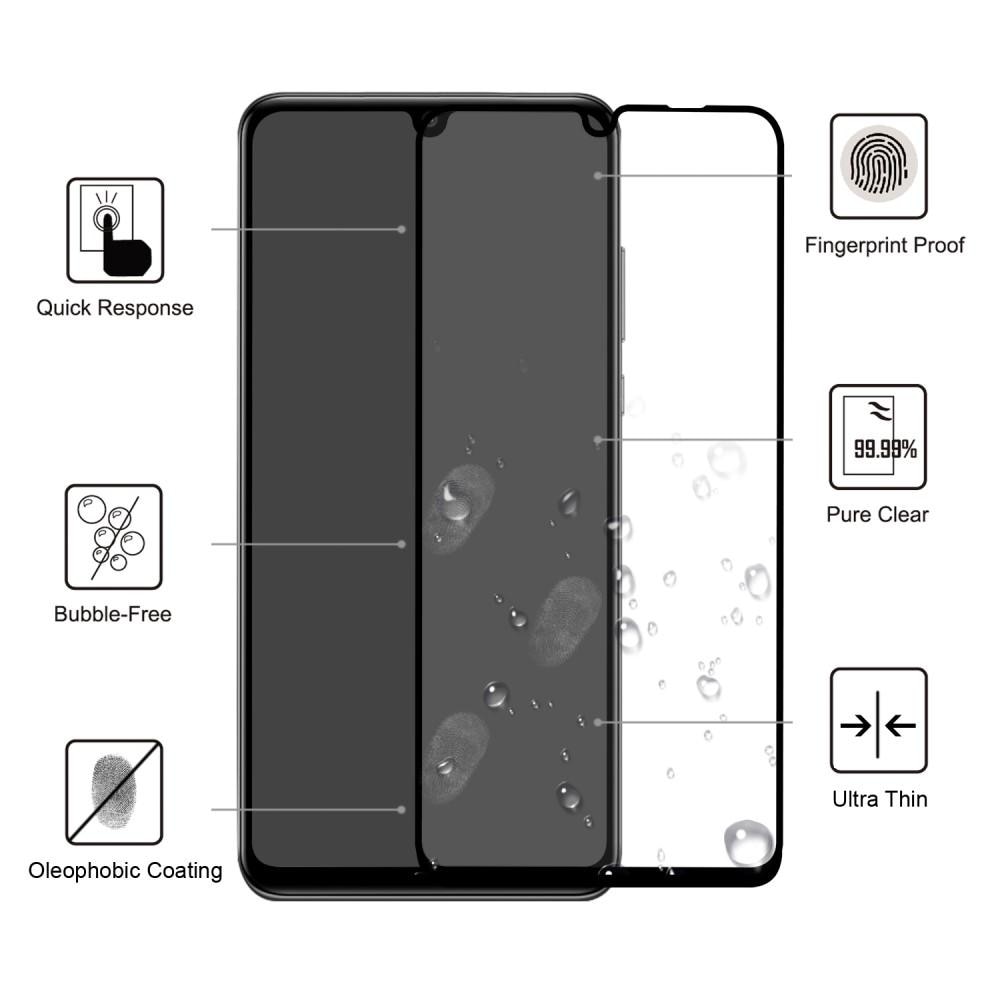 Verre trempé à couverture complète Huawei P30 Pro Noir