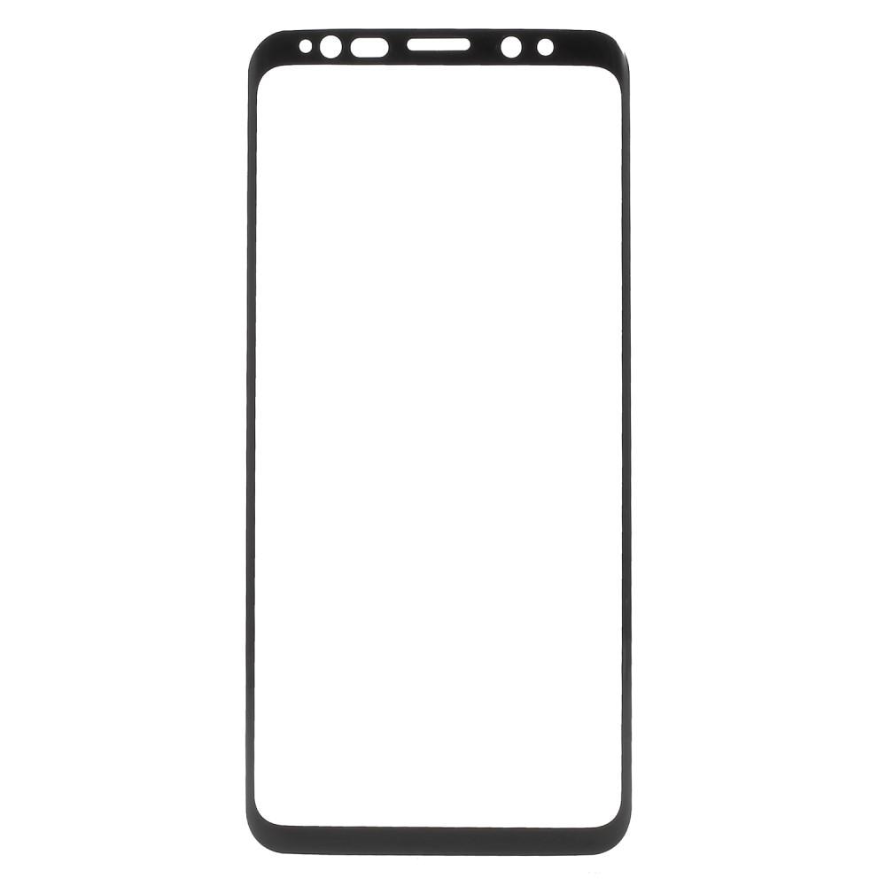 Verre trempé à couverture complète Samsung Galaxy S9 Noir