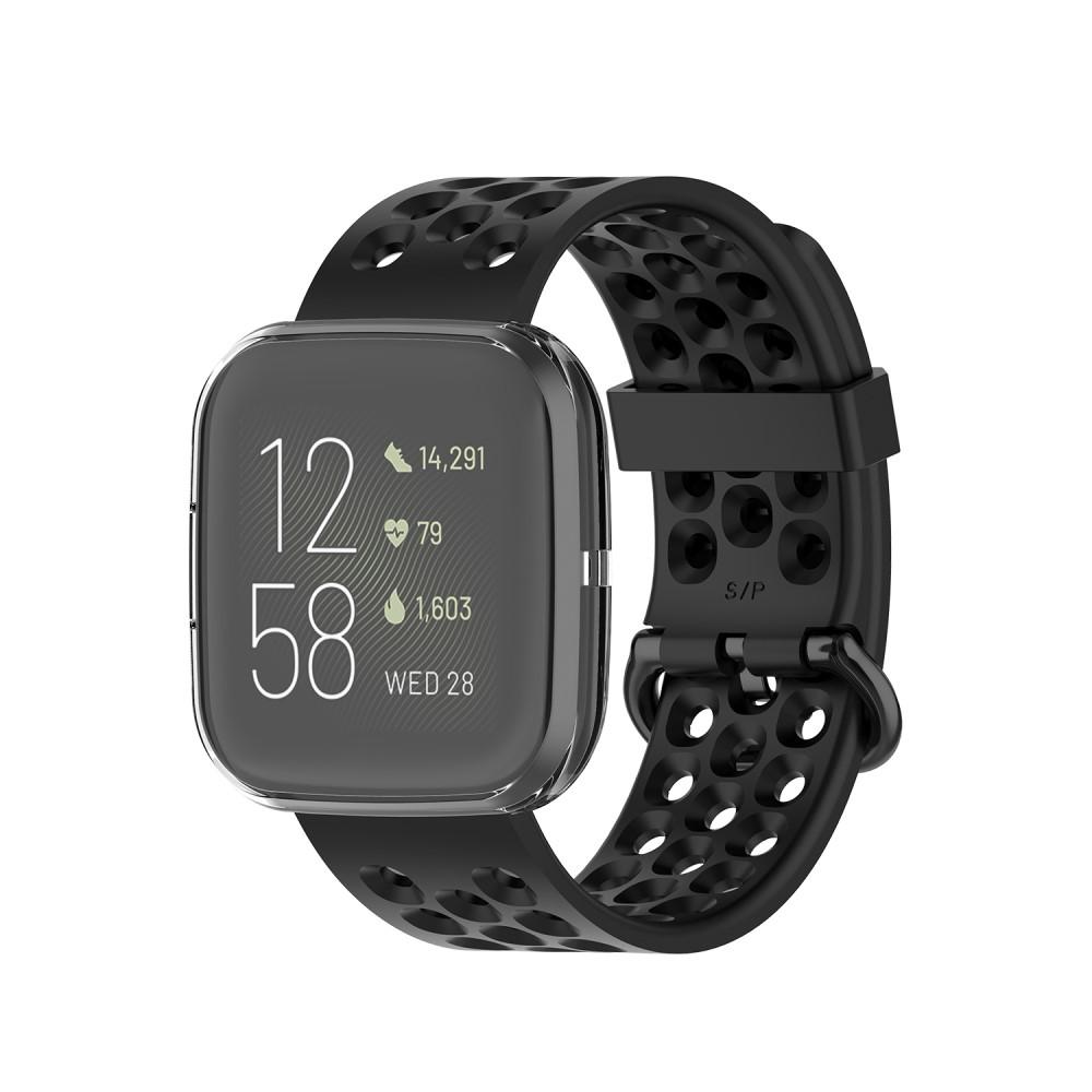 Coque de couverture complète Fitbit Versa 2 Transparent