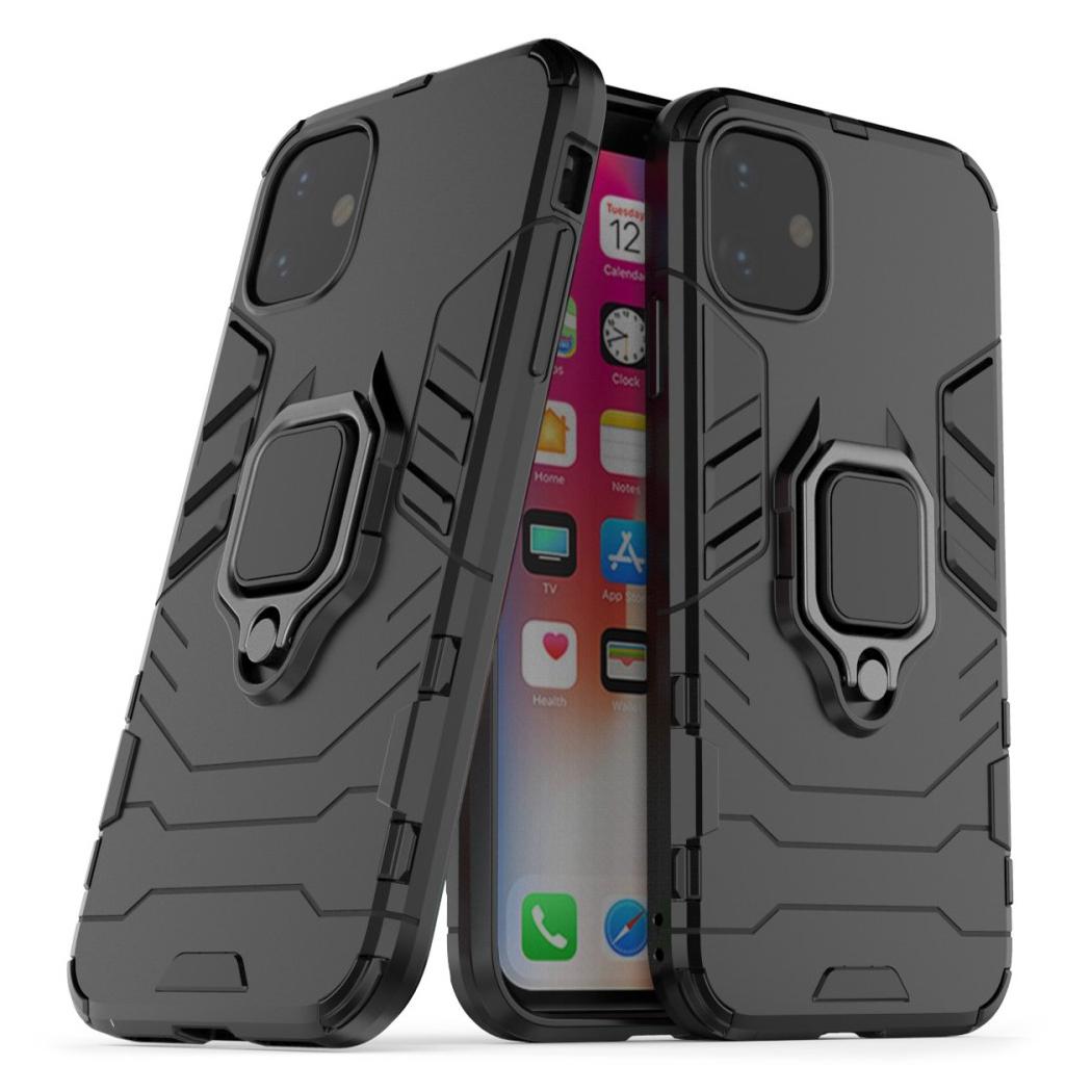 Coque hybride Tech Ring iPhone 11 Noir