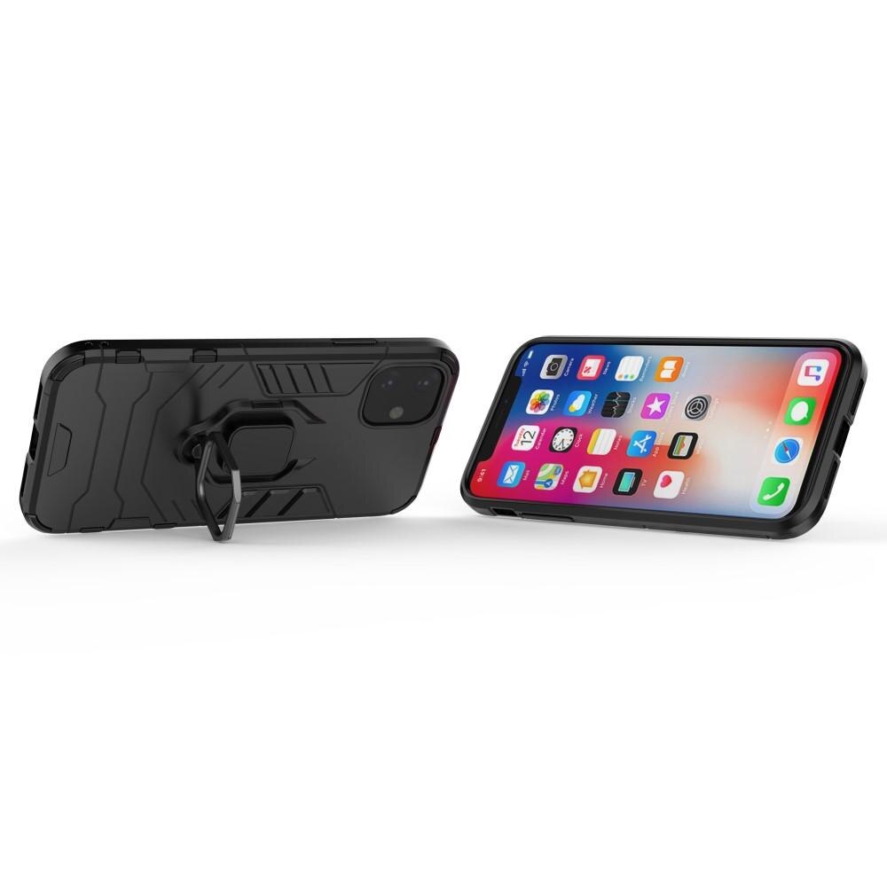 Coque hybride Tech Ring iPhone 11 Noir