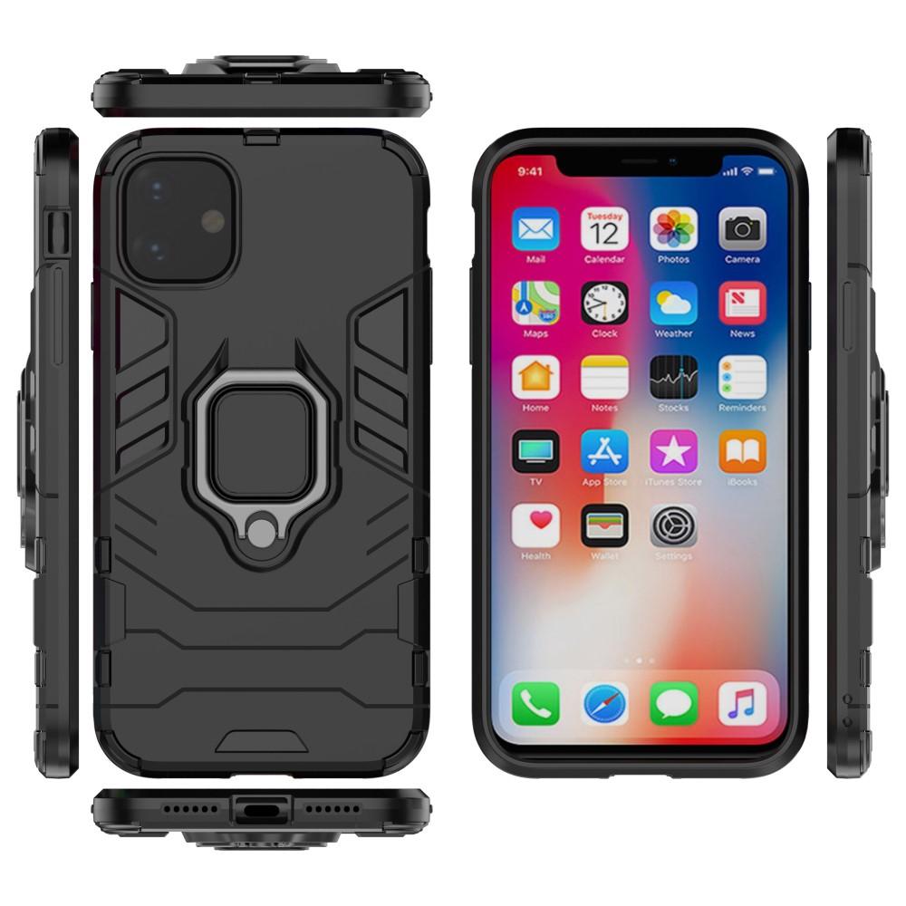 Coque hybride Tech Ring iPhone 11 Noir