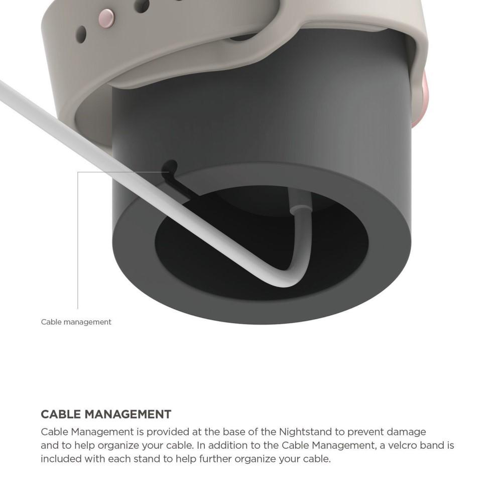 Support de Charge Apple Watch Gris