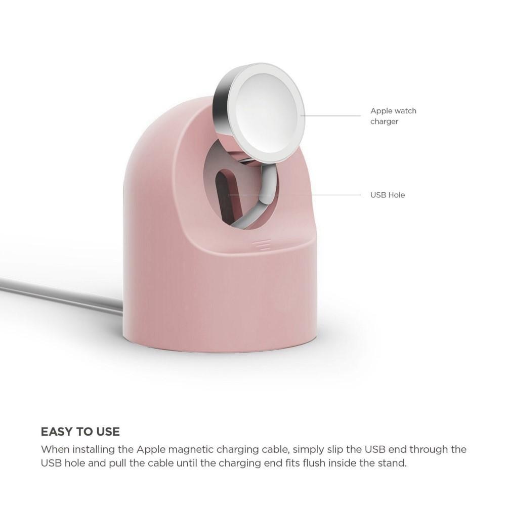 Support de Charge Apple Watch Rose