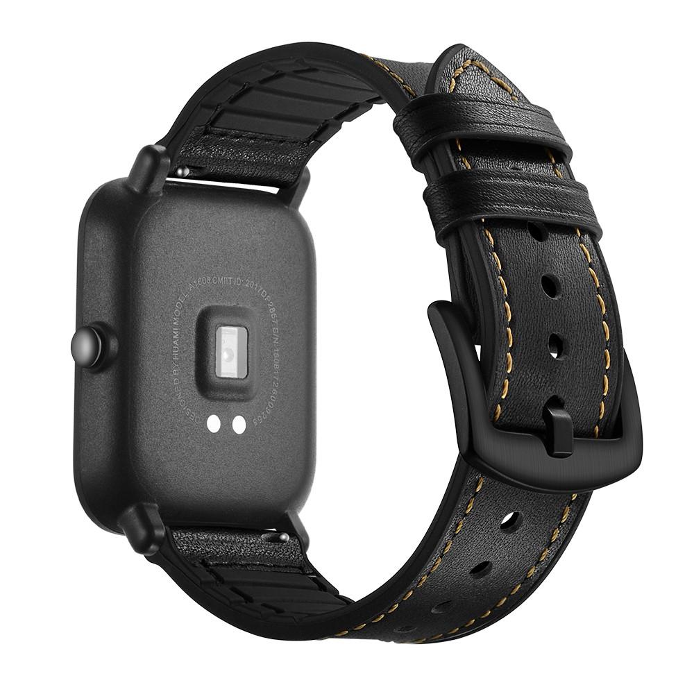 Bracelet en cuir haut de gamme  , Noir