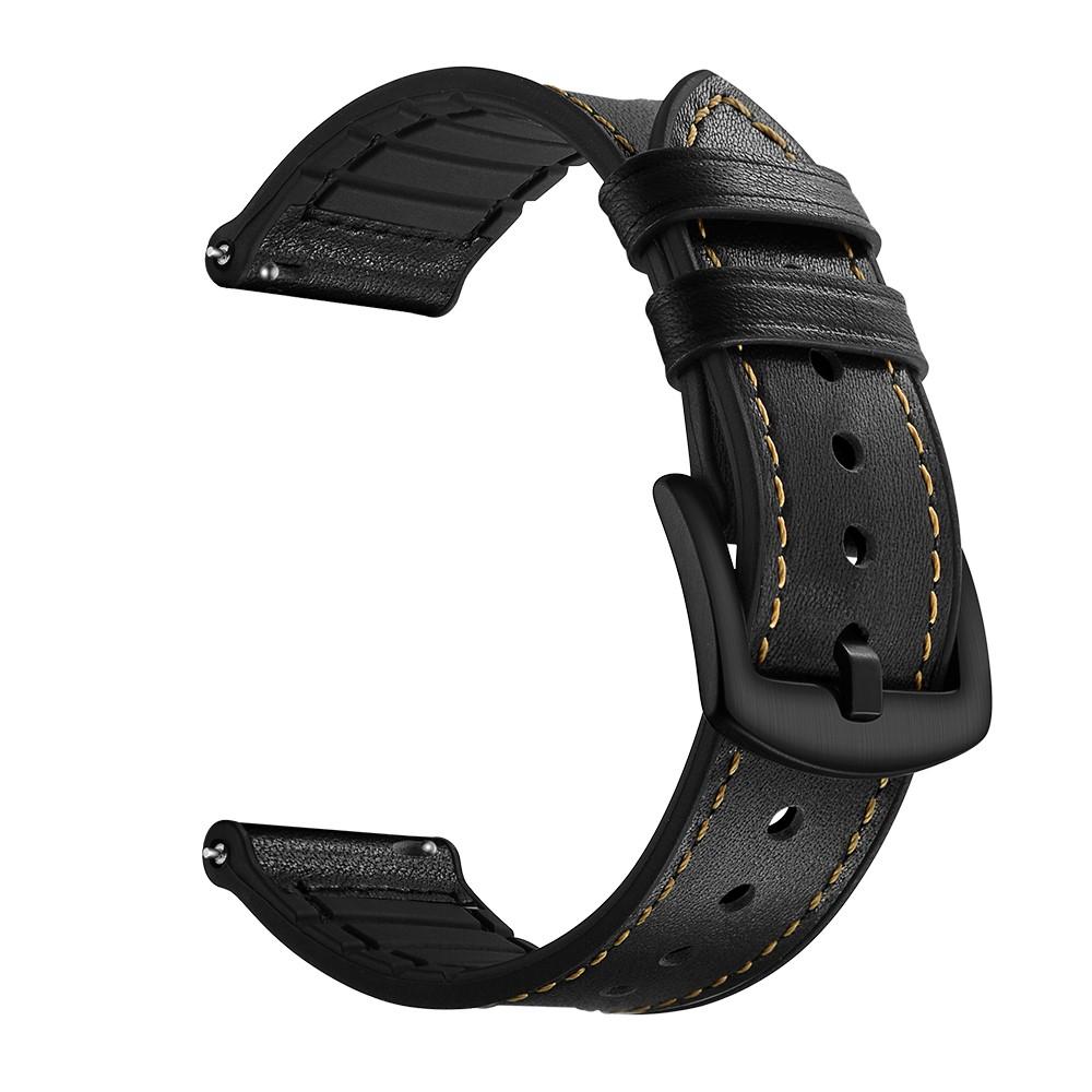 Bracelet en cuir haut de gamme  , Noir