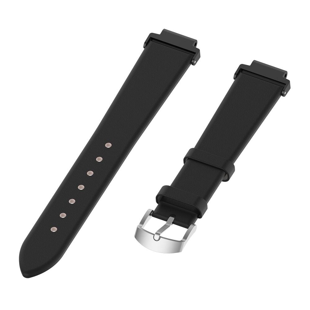 Bracelet en cuir Garmin Forerunner 235/735XT Noir