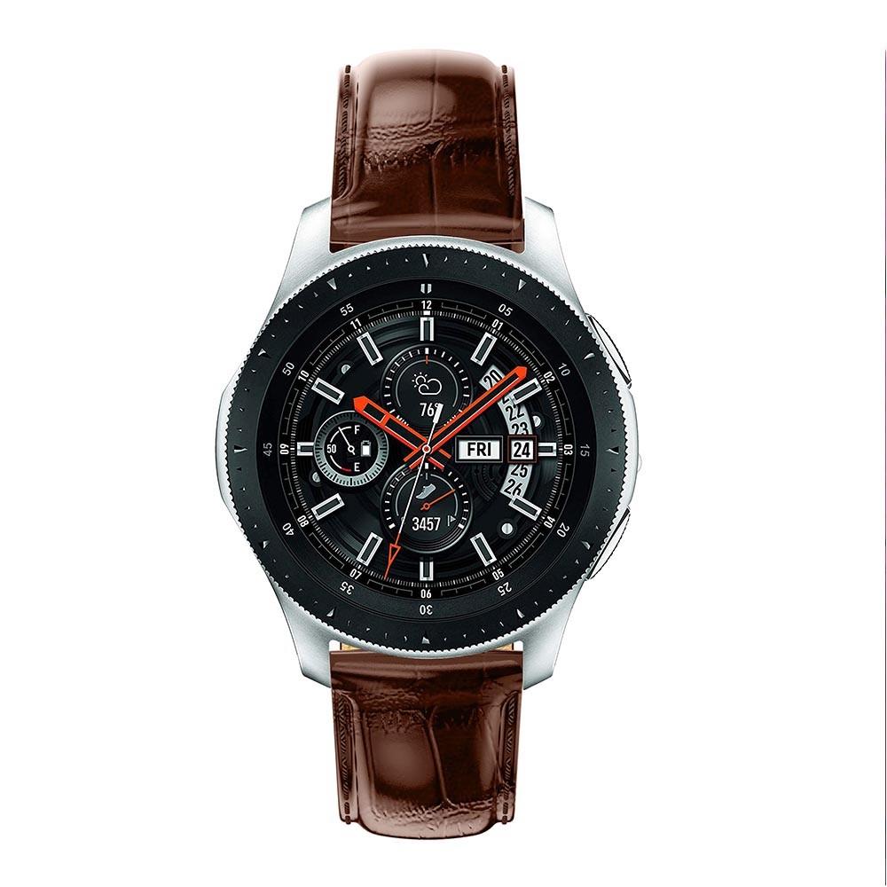 Croco Bracelet en cuir Mibro GS, marron