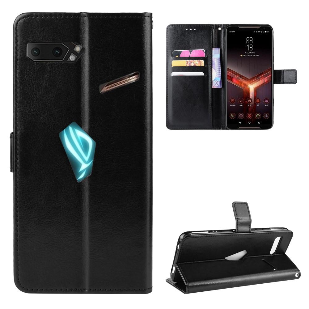 Portefeuille en cuir Asus ROG Phone II Noir