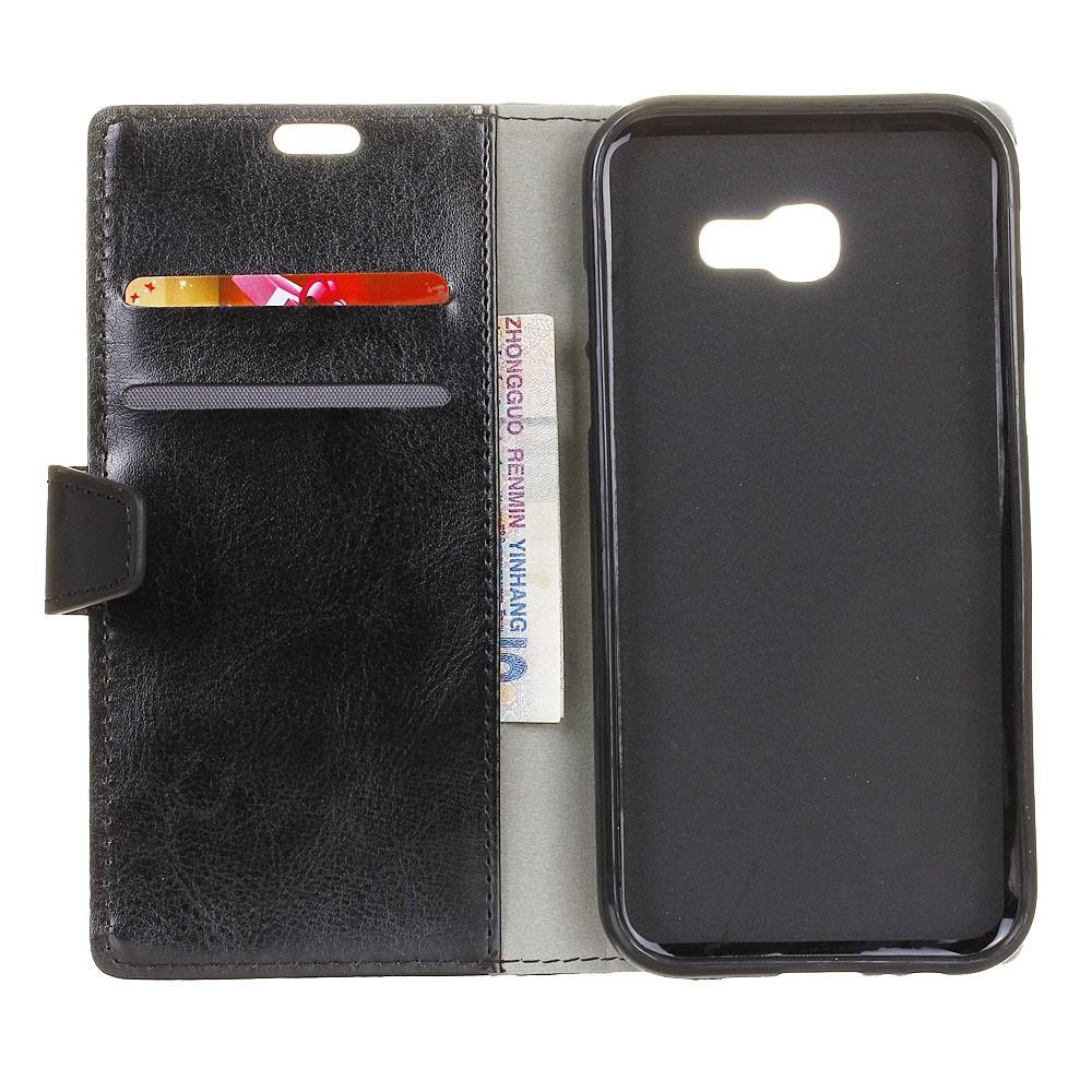 Portefeuille en cuir Samsung Galaxy Xcover 4/4s Noir