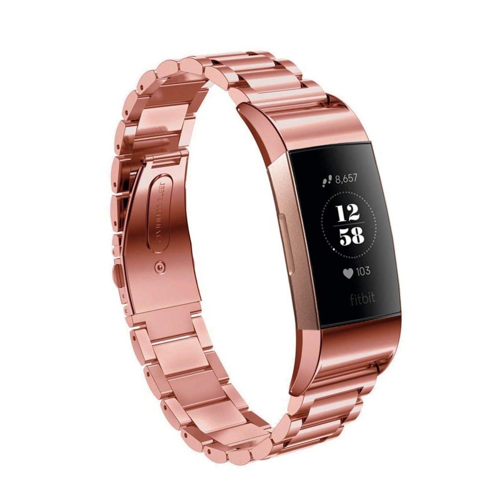 Bracelet en métal Fitbit Charge 3/4 Or rose