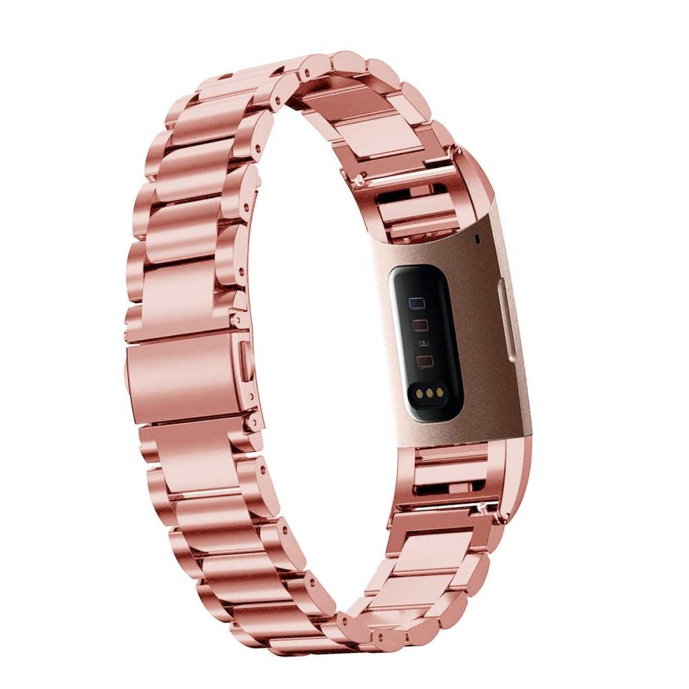 Bracelet en métal Fitbit Charge 3/4 Or rose