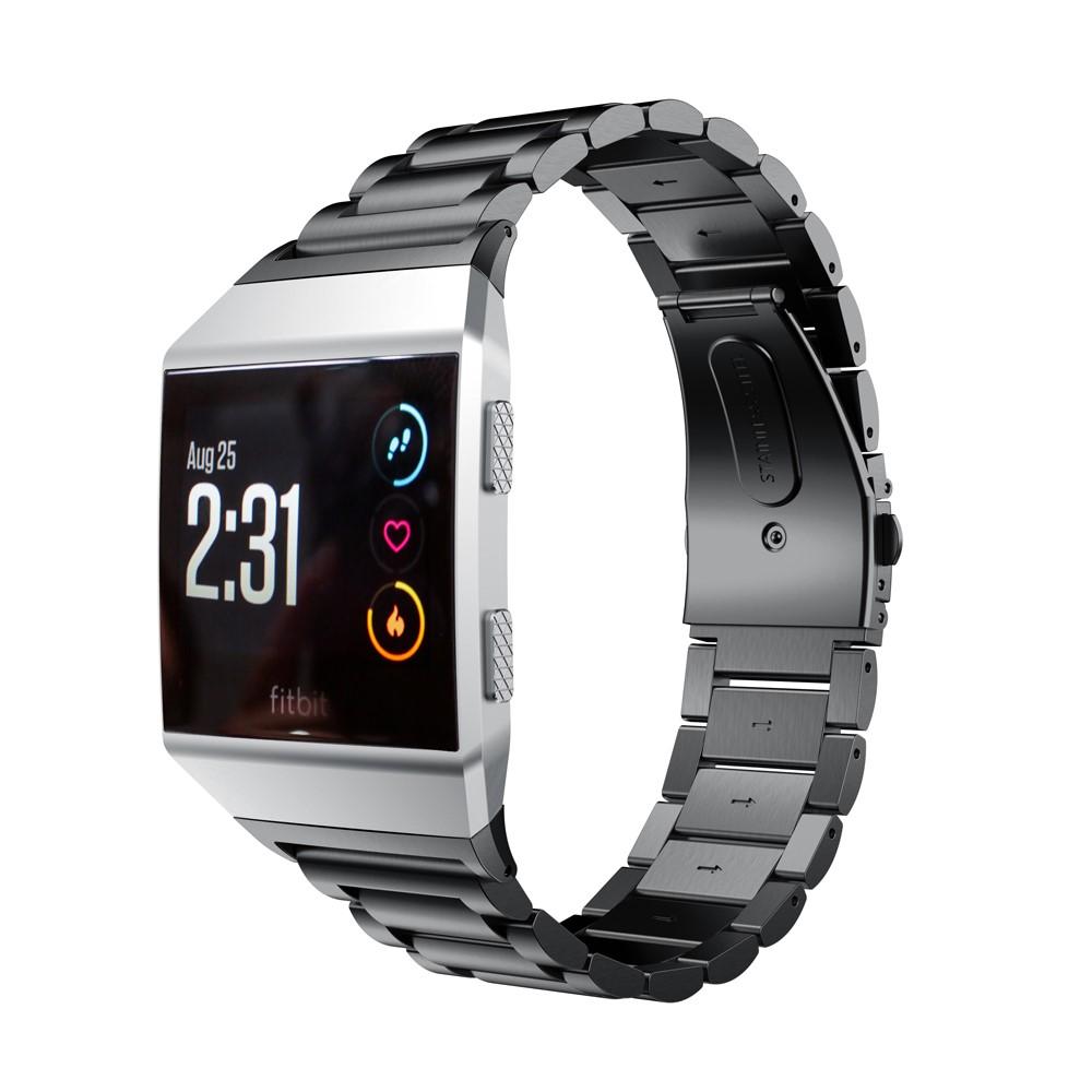 Bracelet en métal Fitbit Ionic, Noir