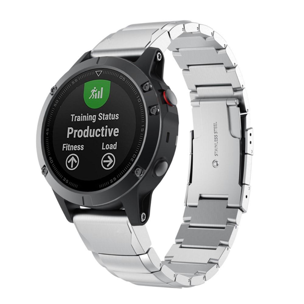 Bracelet mailllon Garmin Tactix 8 47mm, argent