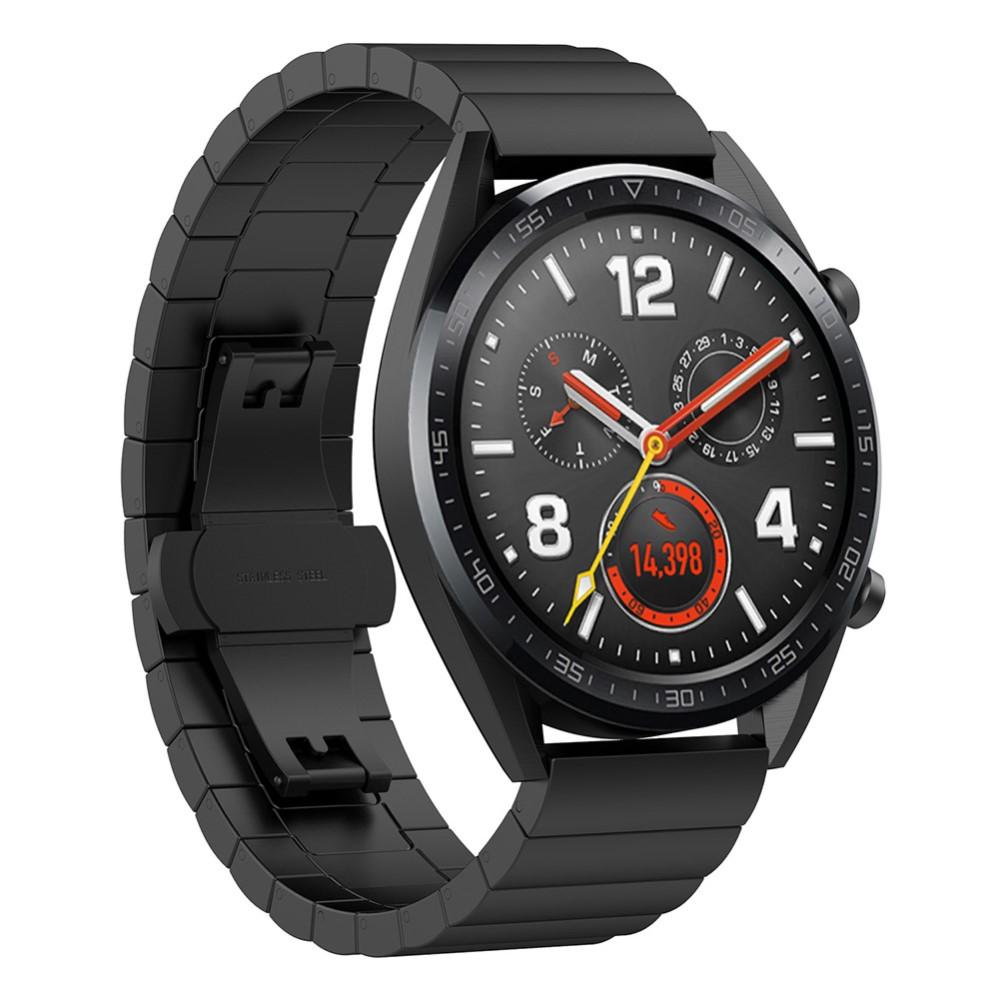 Bracelet mailllon Huawei Watch GT/GT 2 Pro/GT 2 46mm Noir
