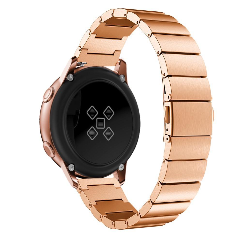Bracelet mailllon Samsung Galaxy Watch Active Or rose