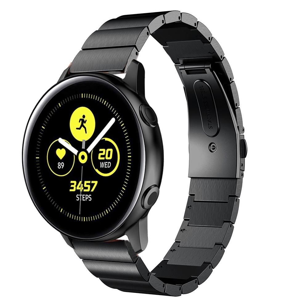 Bracelet mailllon Samsung Galaxy Watch Active Noir
