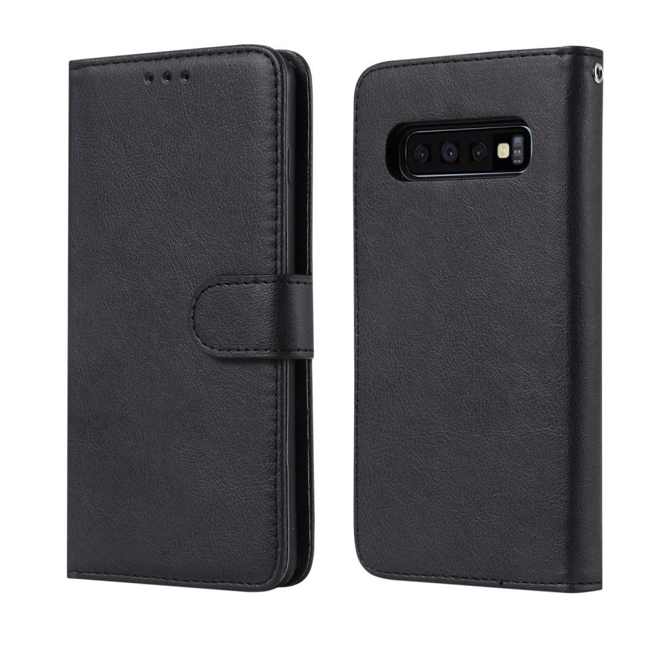 Étui magnétique Samsung Galaxy S10 Noir