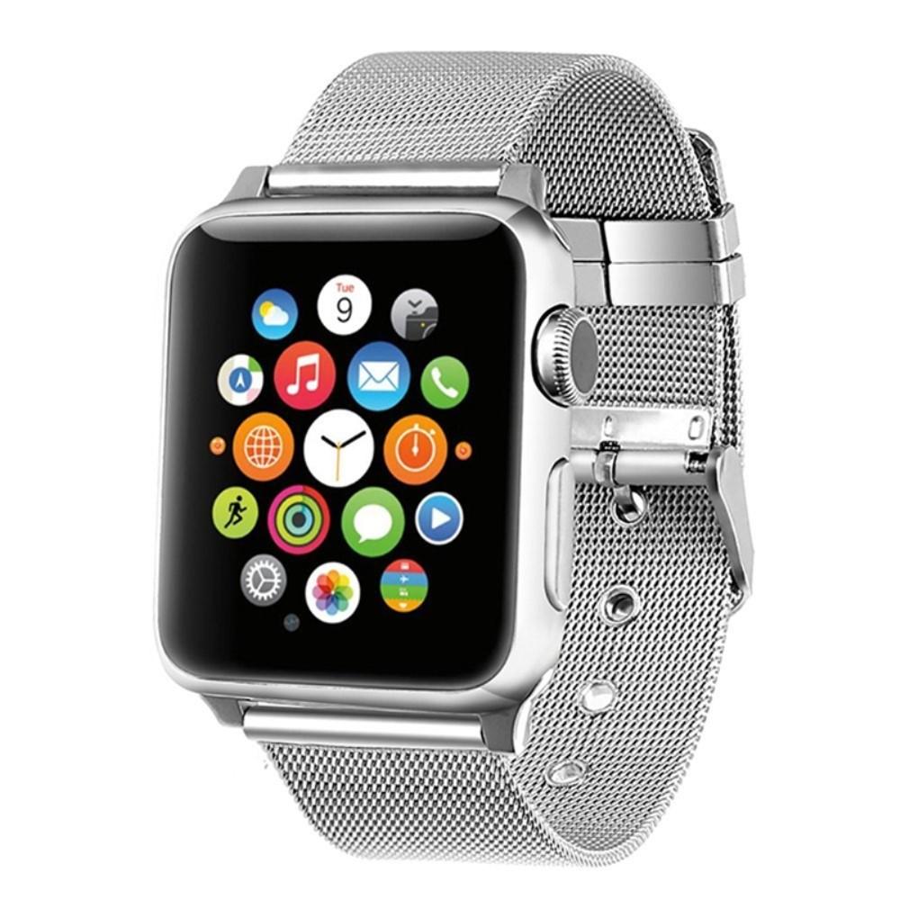 Bracelet Mesh Apple Watch 45mm Series 7, argent