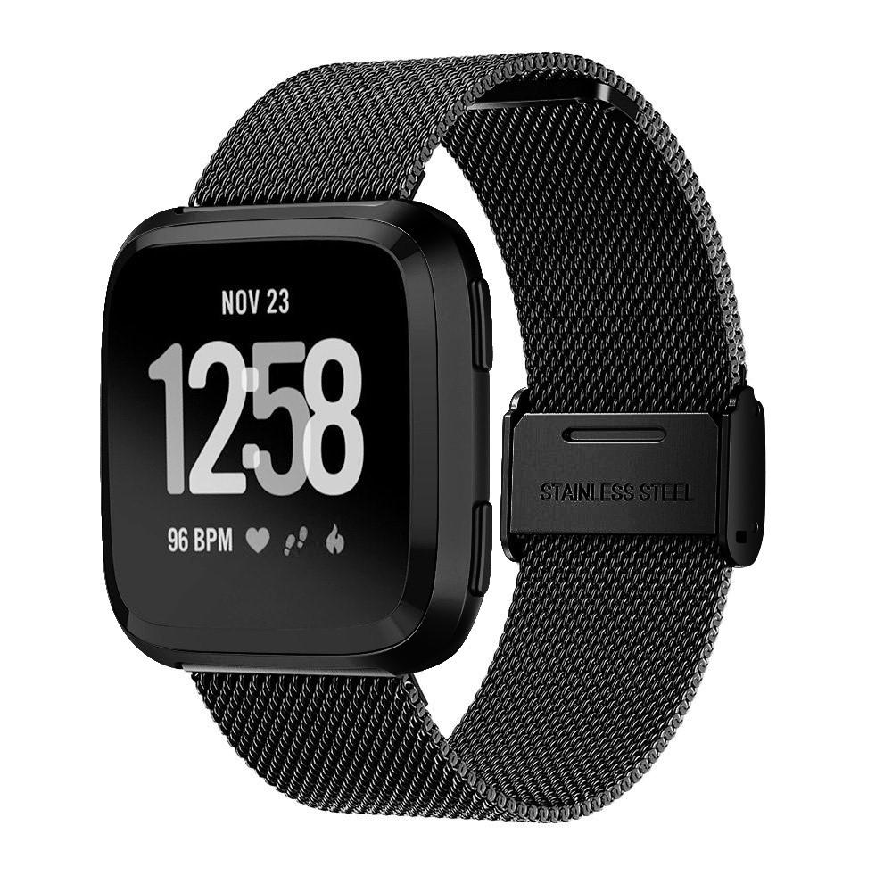 Bracelet Mesh Fitbit Versa/Versa 2 Black