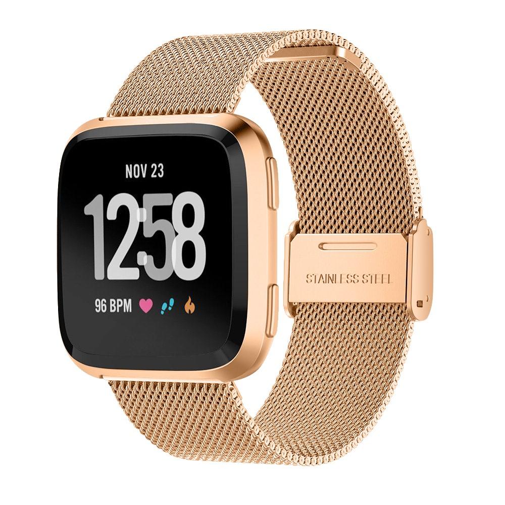 Bracelet Mesh Fitbit Versa/Versa 2 Rose Gold