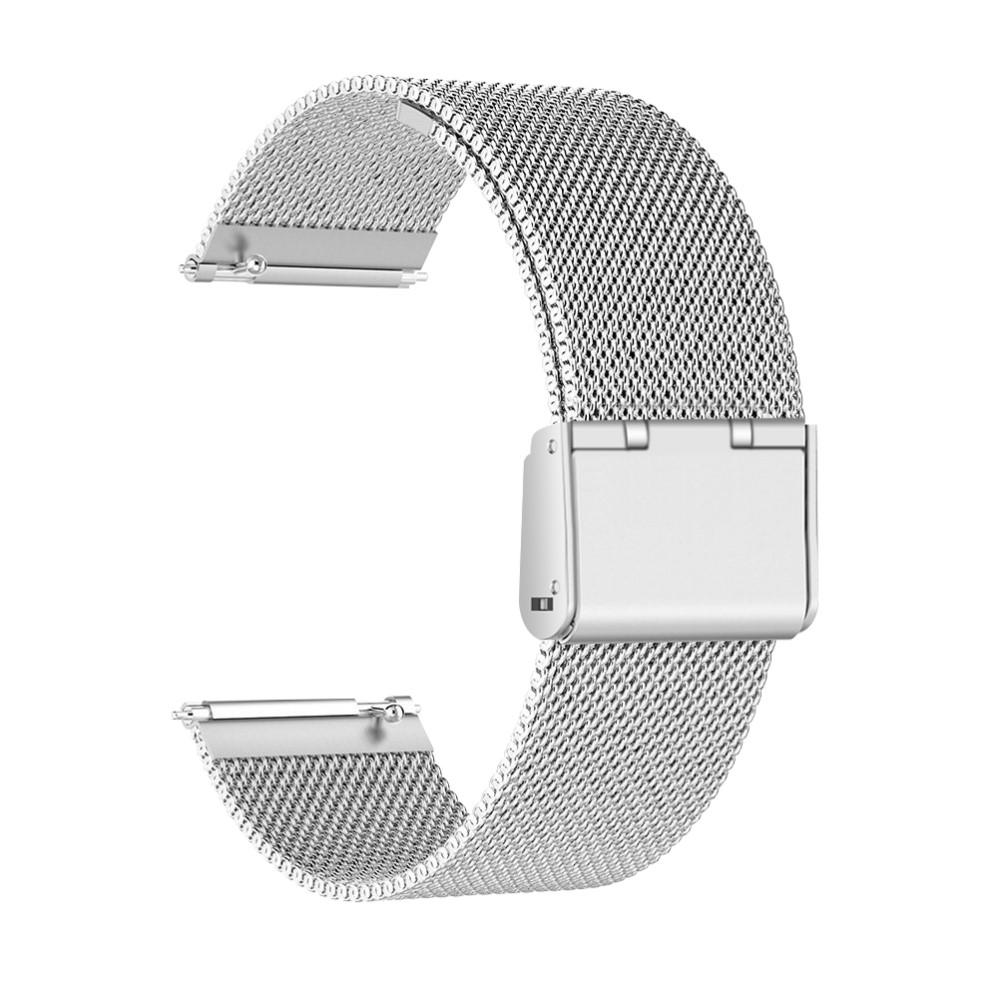 Bracelet Mesh Fitbit Versa/Versa 2 Argent