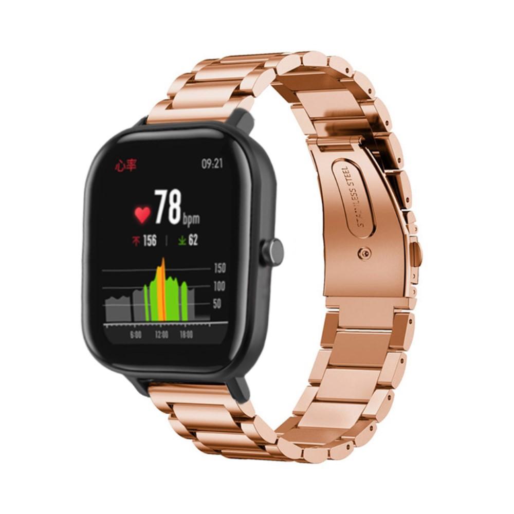 Bracelet en métal Amazfit GTS/GTS 2, Or rose