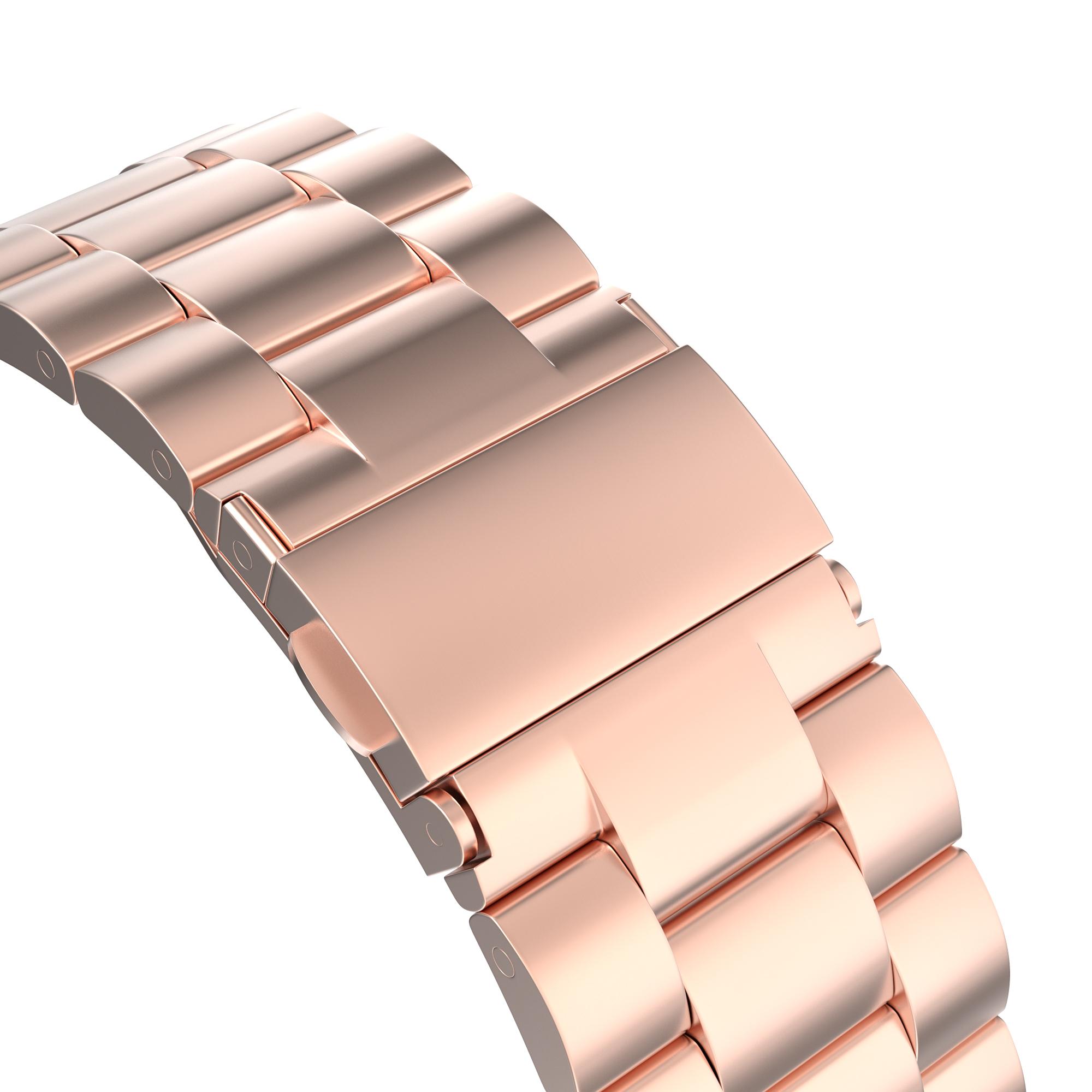 Bracelet en métal Apple Watch 45mm Series 9, or rose