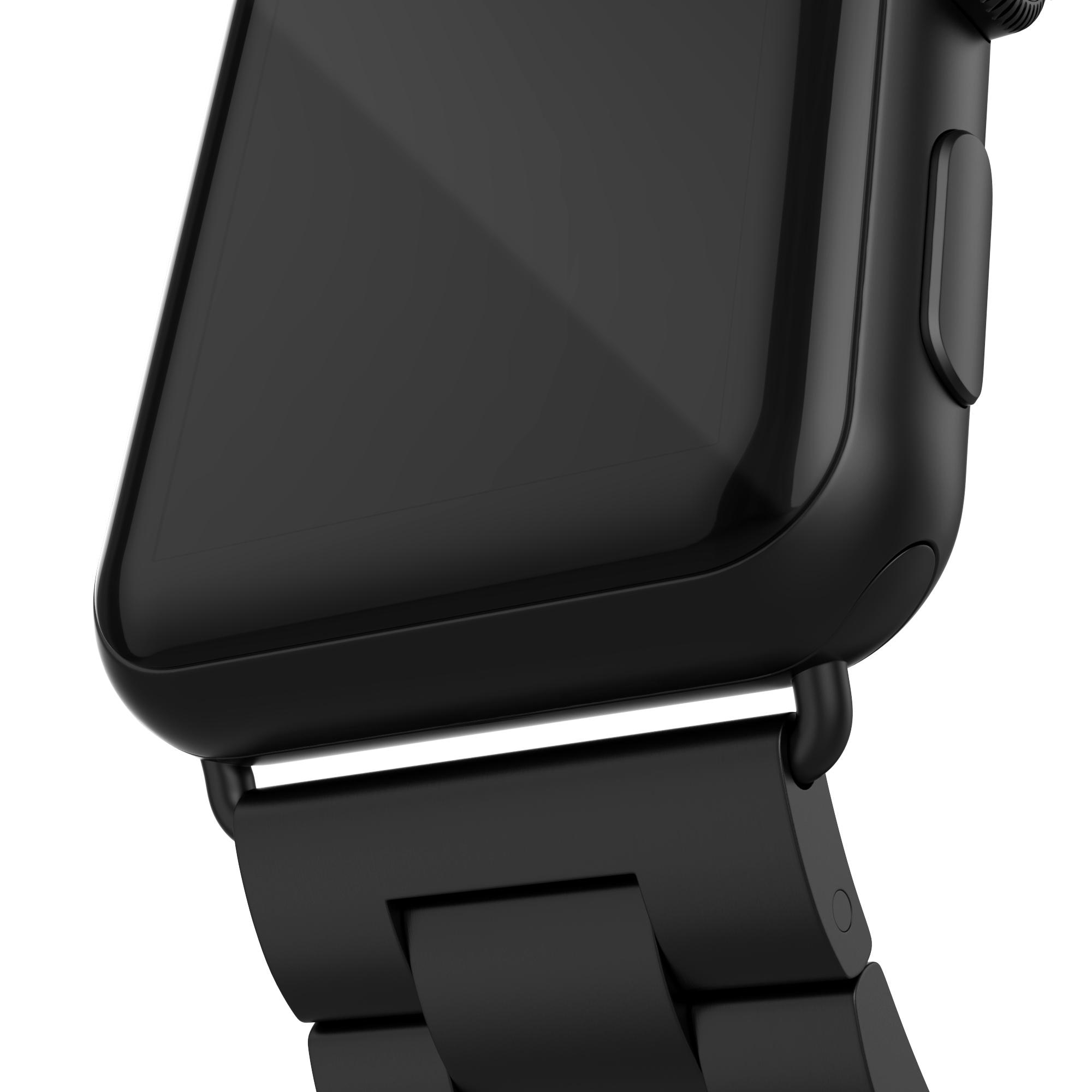 Bracelet en métal Apple Watch 41mm Series 7, noir