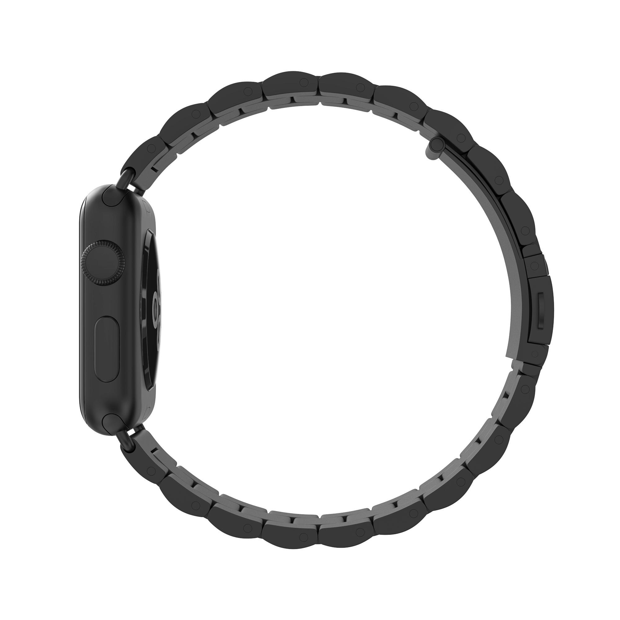 Bracelet en métal Apple Watch 38mm, noir