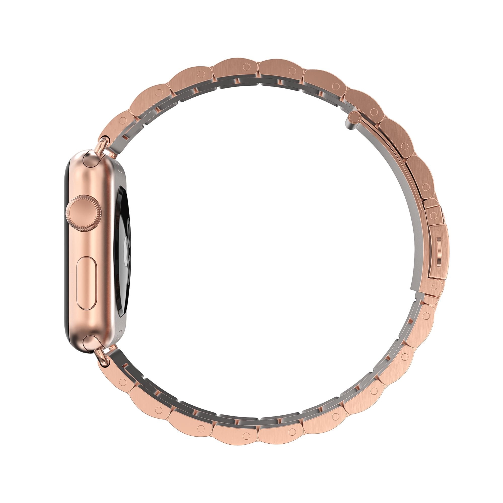 Bracelet en métal Apple Watch Ultra 49 mm Or rose